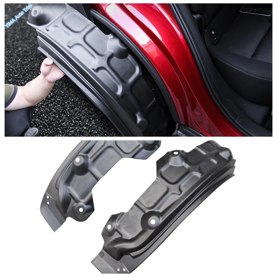 

Lapetus Rear Mud Guard Mudguards Splash Flaps Muds Fender Car Protective Cover Kit Fit For Mazda CX-30 2020 2021 Exterior