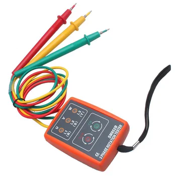 

3 Phase Tester Sequence Detectors Meter 60V～600V Checkers Test SM852B Rotation