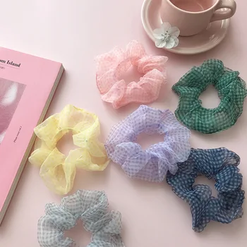 

Scrunchie Ponytailfashionwomen Dance Headband Rope Hair Scrunchies Bobble Solid