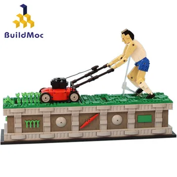 

Buildmoc City Creator Weeding Man With Motor Spell Insert Classic Creative Building Blocks Moc Brick Toy Children Gifts