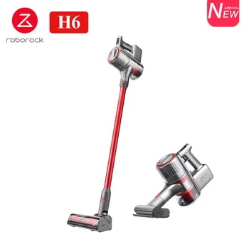 شراءRoborock H6 يد مكنسة كهربائية لاسلكية 2500pa قوي شفط اللاسلكي إعصار منظف المرشّح مجمع الغبار الشافطة جديد