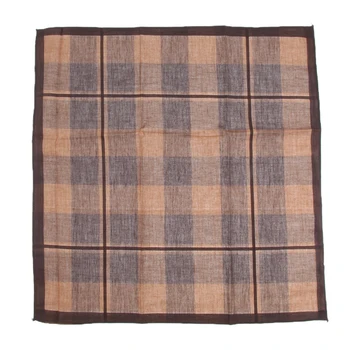 

12/pack Retro Soft 100% Cotton Plaid Pocket Handkerchief Hankies Gifts for Men