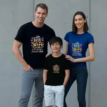 

Interesting best wife since 1969 tshirts men's s-5xl comfortable top tee