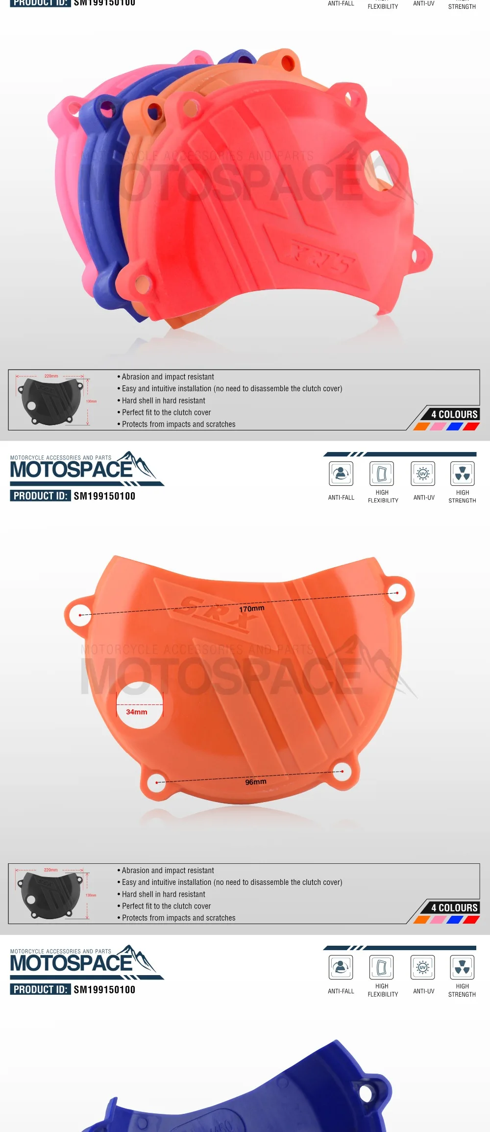 Spacemotors сцепление двигателя боковая крышка протектор защита для NC250 250cc KAYO T6 K6 BSE J5 RX3 ZS250GY-3 4 клапаны запчасти