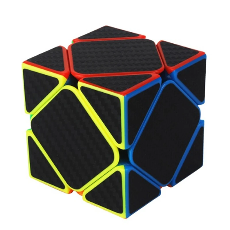 Кубик наклейка из углеродного волокна 2x2 3x3 4x4 5x5 куб пазл игрушки для детей подарок для детей развивающие игрушки - Цвет: Skew