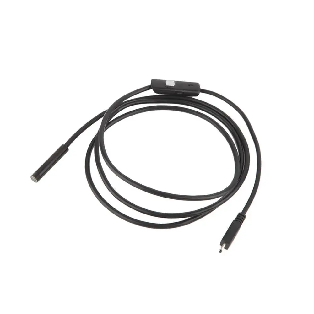 Микро-usb инструмент для ремонта эндоскопа 1 м для Android/PC бороскоп камера Змея инспекционная труба 7 мм видео водонепроницаемый