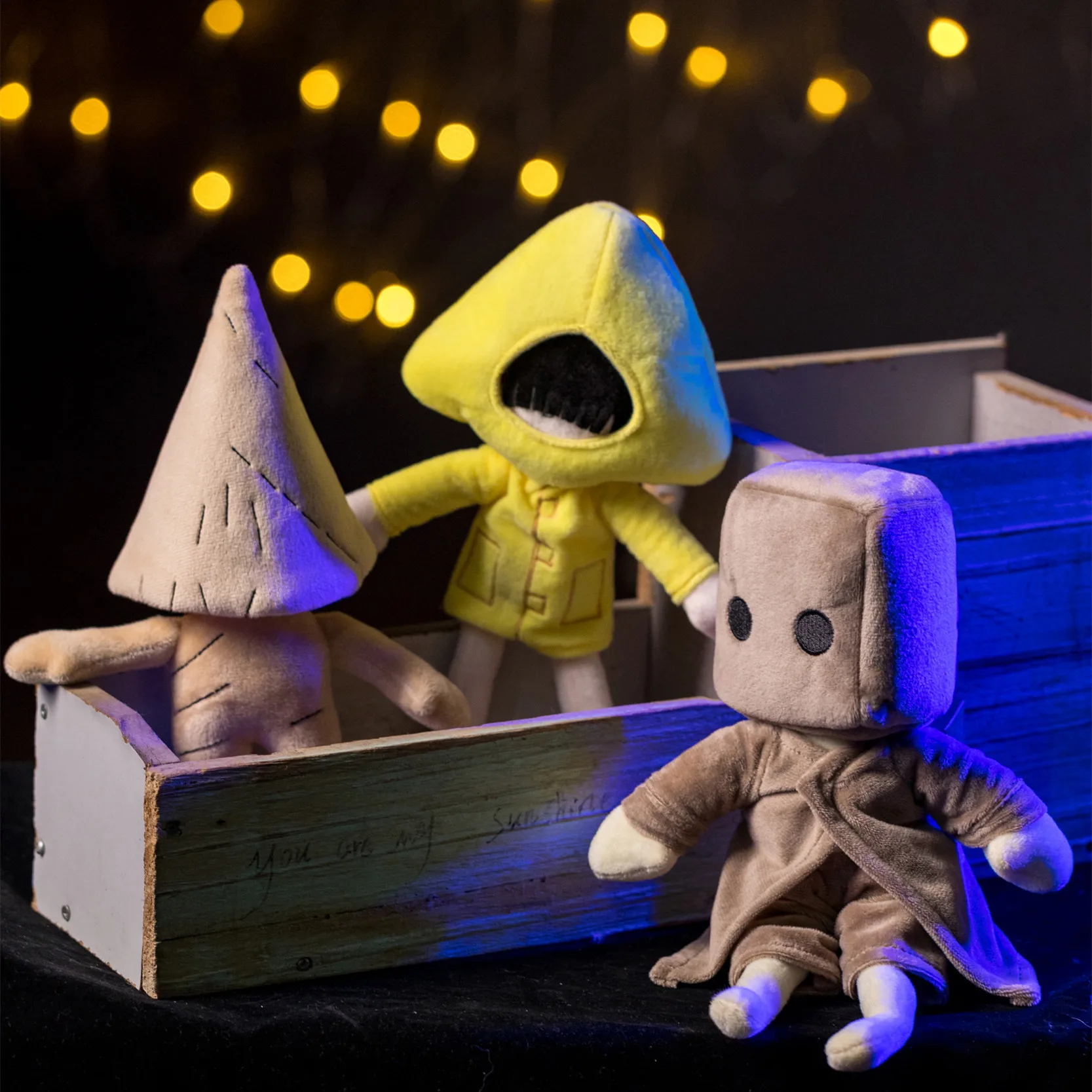 Anime Little Nightmare Little Nightmare 2 Plush Toy Doll Little Six Plush Stuffed Anime Toy Nightmare Game Plush Toy Fan Gifts