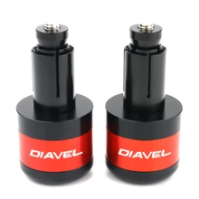 Мотоциклетные ручки на руль для Ducati DIAVEL 2010- DIAVEL/S- ручки крышки заглушки из алюминиевого сплава