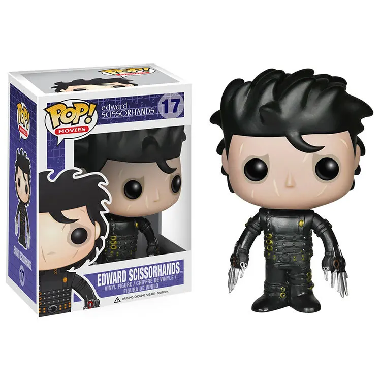 FUNKO POP Edward Scissorhands оригинальные виниловые фигурки Коллекция Модель игрушки для детей подарок на день рождения - Цвет: 17 Edward