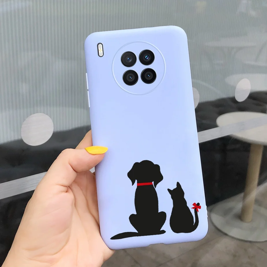 Cute Cartoon Soft Silicone Phone Case - Colorful Protective Cover and Bumper