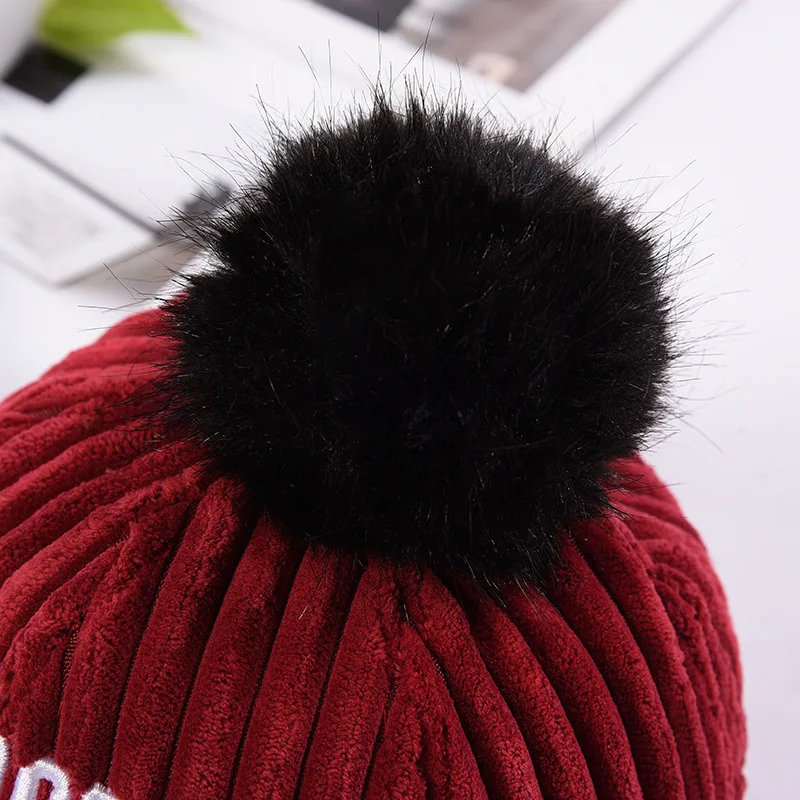 Maylisacc 6 Color Autumn Winter Peaked Hat Flat Hat Children's Hats for Boys and Girls Warm Shading Baseball Cap Corduroy Hat