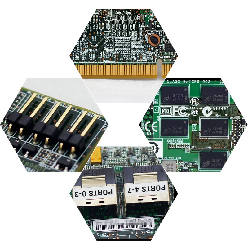 LSI00198 9260 8i SGL 8 Port 6 SATA/SAS W/512M RAID 0 1 5 10 50 60 PCI Express Card new 3 года гарантии|Платы расширения| |