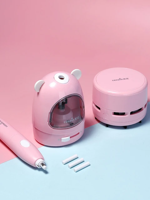 Kawaii Children Electric Pencil Sharpener Cartoon Automatic Pencil Sharpener  School School Supplie Stationery Set Pencil Writing - AliExpress