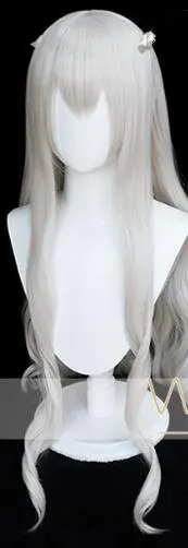 only wig Игра Arknights Shan Ling косплей костюм, полный набор Женский карнавальный костюм на Хэллоуин вечерние костюмы - Цвет: only wig