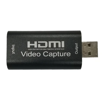 

HDMI HD Video Capture Card USB Capture Card Game Live Online Teaching Video Capture Storage 4K