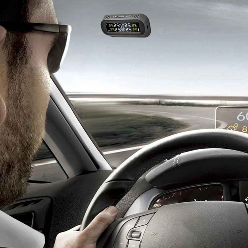 Напряжение синхронный 261 MonitoringCar давление в шинах 110 монитор цветной дисплей Tpms система контроля давления в шинах