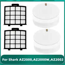 

Post-Motor/Foam&Felt Filter Kit Replacement Parts for Shark AZ2000, AZ2000W, AZ2002 Robot Vacuum Cleaner Accessories