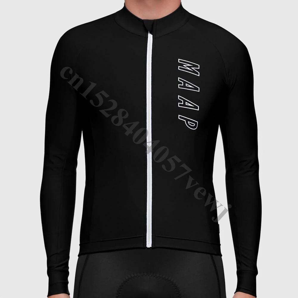 

MAAP 2019 New Quick-Dry Cycling Jersey Mountain Bike Cycling Clothing Autumn Spring Breathable Clothing Maillot Ropa Ciclismo C5