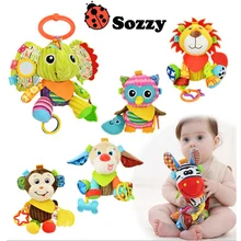 

Authorized Authentic Sozzy 7 Designs Multi Function Baby Rattle Bell Infant Baby Crib Stroller Hanging Toy