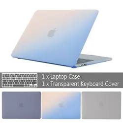 2019 Новый чехол кремового цвета для MacBook Air Pro retina 11 12 13 15 для mac book 13,3 15,4 дюймов с сенсорной панелью + крышка клавиатуры