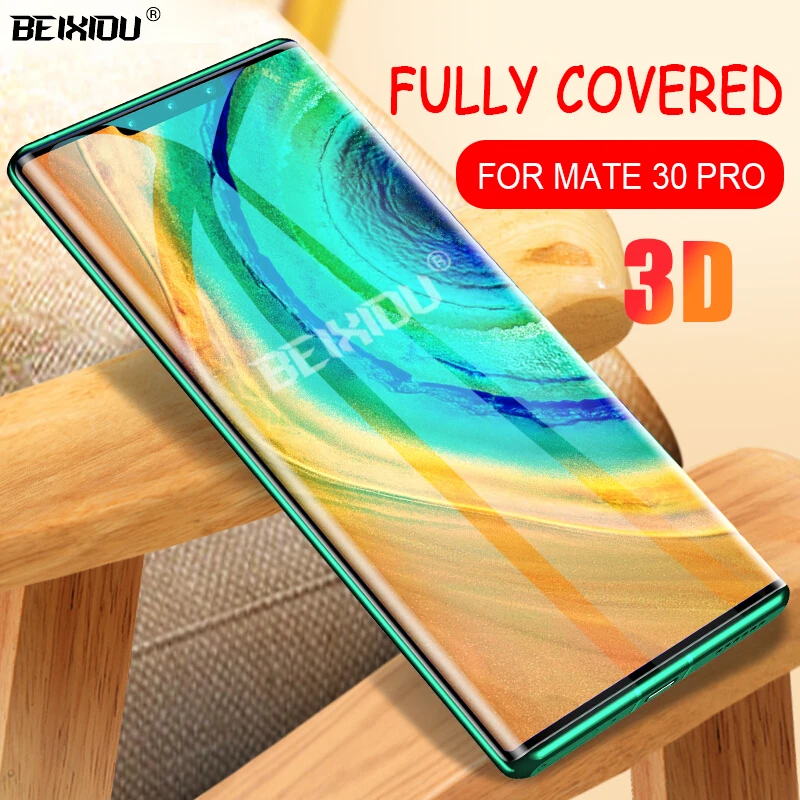 Для huawei mate 30 Pro защита экрана закаленное стекло для P30 3D полное защитное