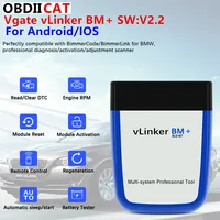 Vgate vLinker BM+ ELM327 For BMW Scanner wifi Bluetooth 4.0 OBD2 OBD 2 Car Diagnostic Auto Scan Tool Bimmercode ELM 327 V 1 5 2