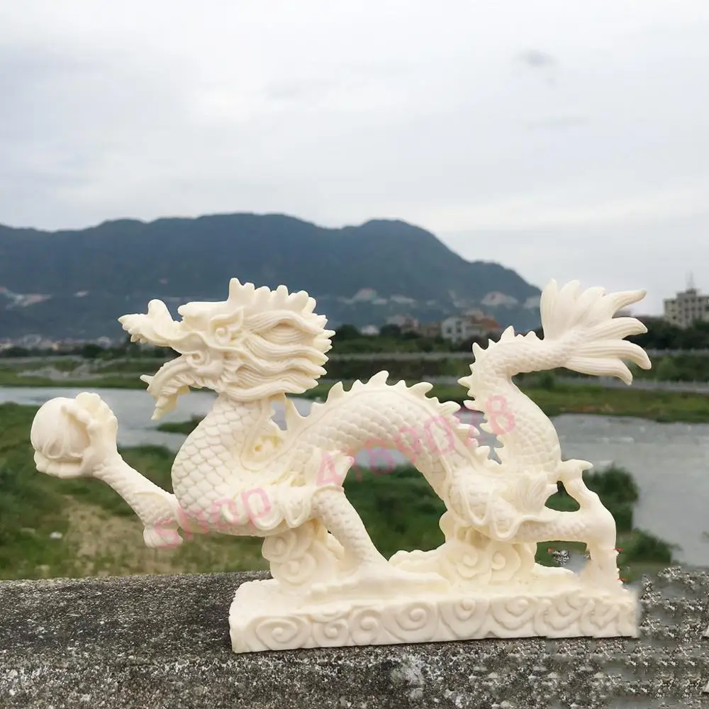 

Natural palm tree coconut fruit, pure manual carving, God Dragon ornaments, exquisite crafts, decorations