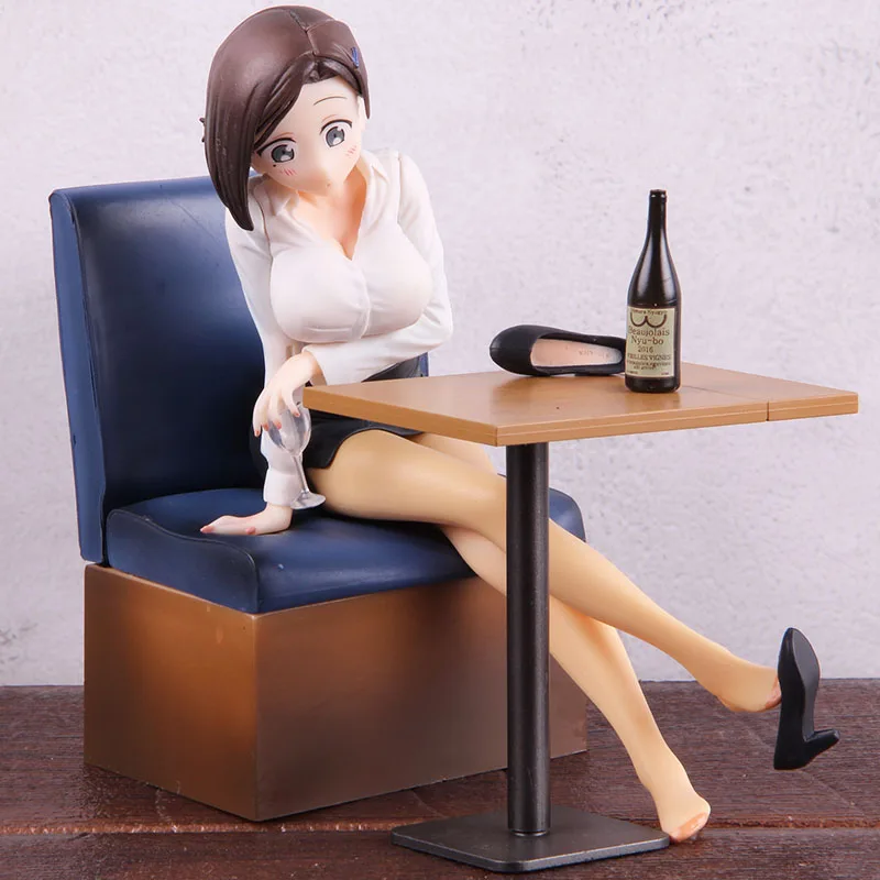 Хорошая улыбка компании Tawawa в понедельник Kouhai Chan 1/7 Масштаб ПВХ фигурка Коллекционная модель игрушка девочка кукла подарок