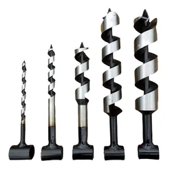 Multipurpose Manual Survival Drill Bit Scotch Eye Wood Auger Drill Bit  Woodworking Hand Drill Camping Survival EDC Tool