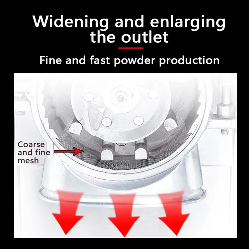 Ultra-fine High-efficiency Pulverizer Commercial Mill Home Small Medicinal Material Grinding Machine