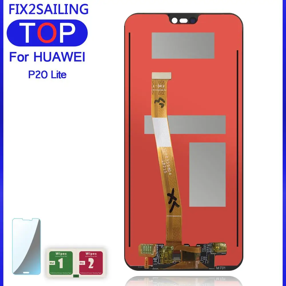 ЖК-дисплей качества AAA с рамкой для HUAWEI P20 Lite экран P20/P20 ANE-LX1 Nova 3e 2280*1080 | Мобильные
