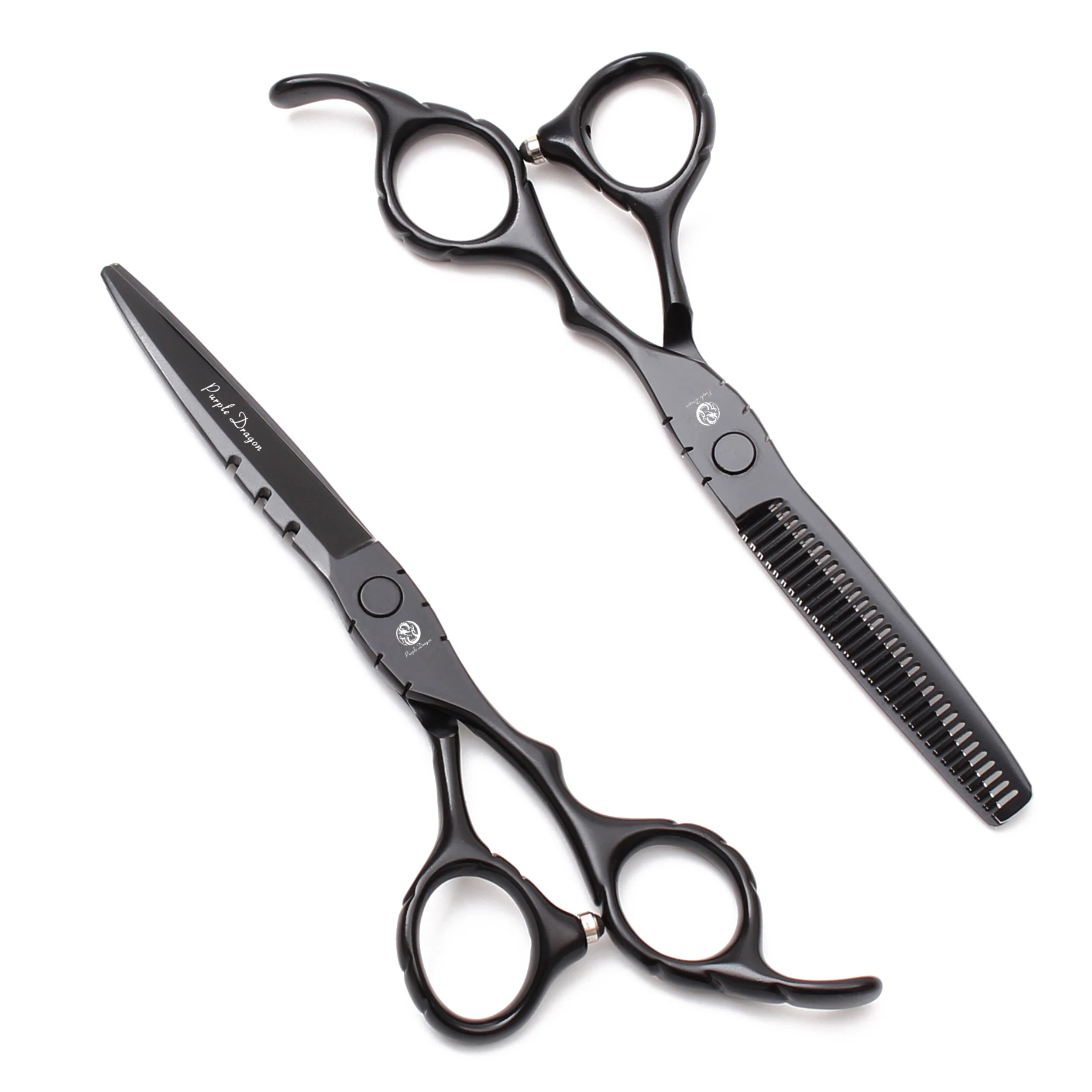 Hair Cutting Scissors 5 5 Black 440c Hairdressers Scissors Barber