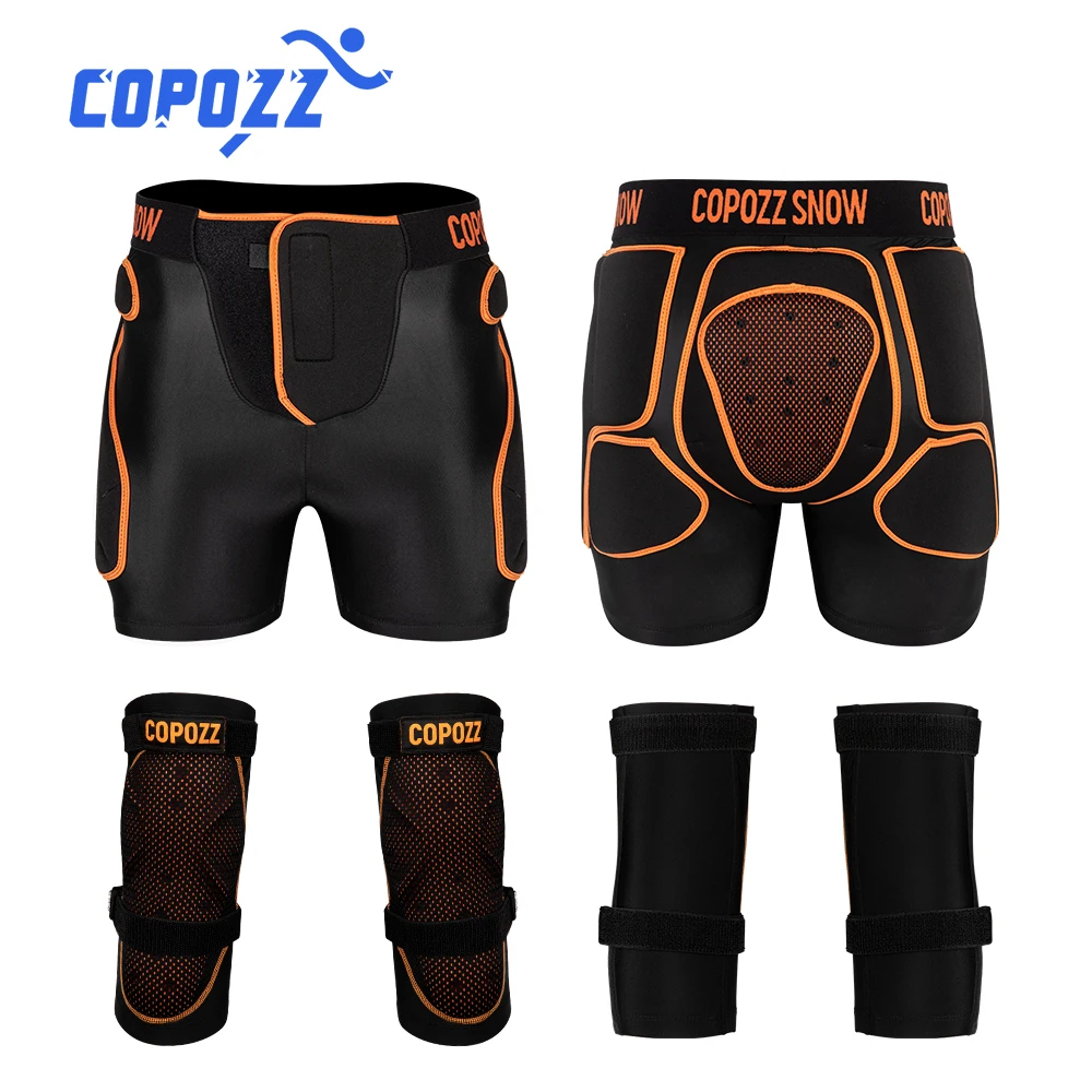 Outdoor Ski Knee Pads Protective Gear Set