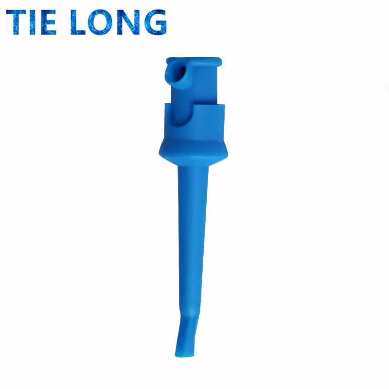 Alligator Clips Multimeter Part Colorful Electrical Testing Hook Clip Grabber 5 color 2 Test Probe SMT / SMD Round Colored Single Hook Test Clip
