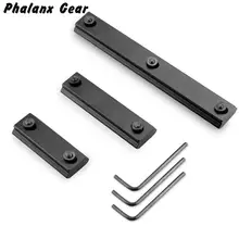 Magoras алюминий 1000-LOK Пикатинни/Weaver rail handguard rail сегмент Sectie