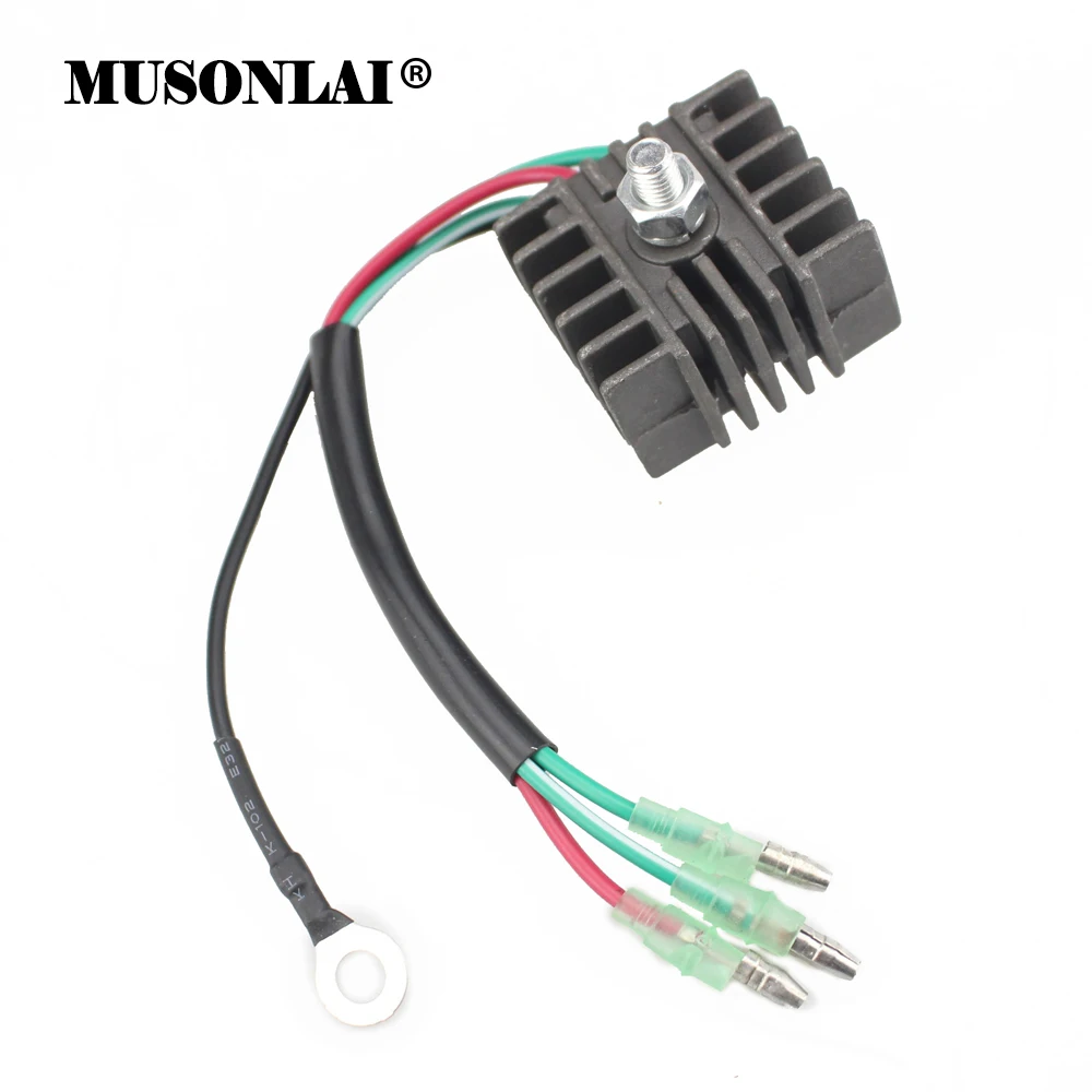 Voltage Regulator Rectifier For Yamaha Outboard Motors 15elh 25elh 9