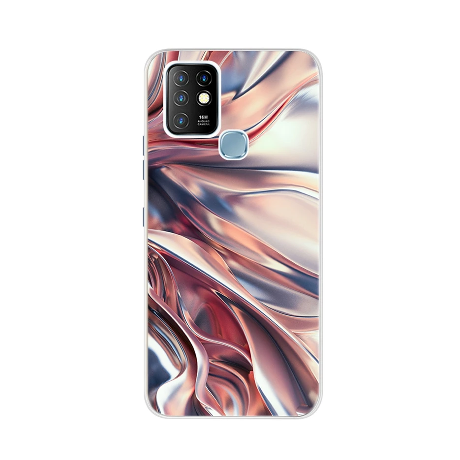 Soft Silicone Phone Back Cover for Infinix Hot 10 Series