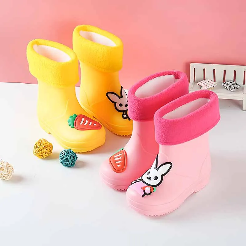 

Creative-CHILDREN'S Rain Boots Tube Animal Cartoon Cute Korean-style CHILDREN'S Rain Boots