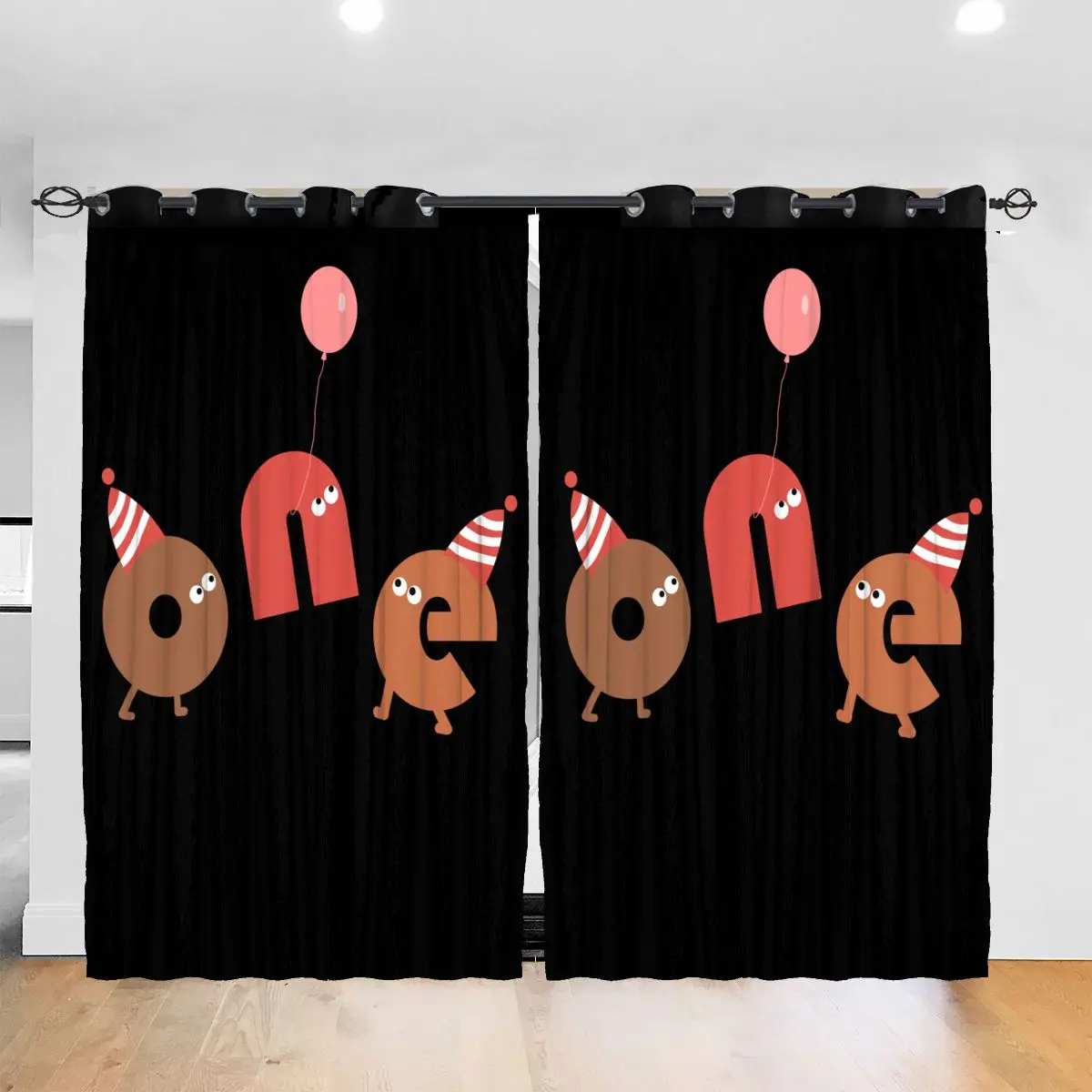 

Living Room Sun Block Curtain One Year Old Birthday Party Be A Unicorn Light Shading Bedroom Blackout Window Curtains 52x72In