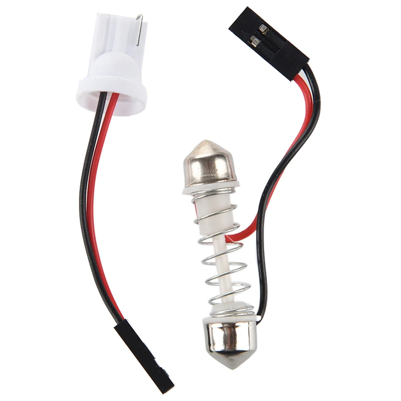 5x48 Белый SMD светодиодный панель 12V+ T10/BA9S Festoon base+ модуль от 29 до 42 мм