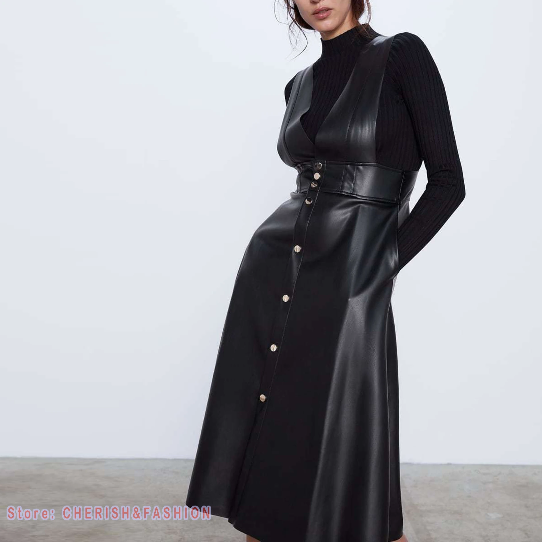 Robe cuir 2020 Outlet