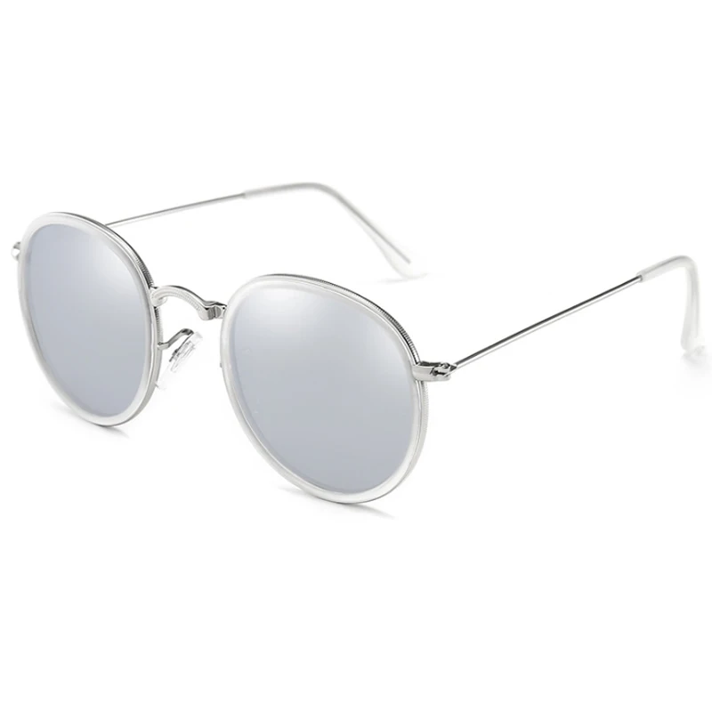 Новые круглые поляризованные солнцезащитные очки мужские и женские модные брендовые дизайнерские солнцезащитные очки UV400 оттенки очки ретро Oculos De Sol