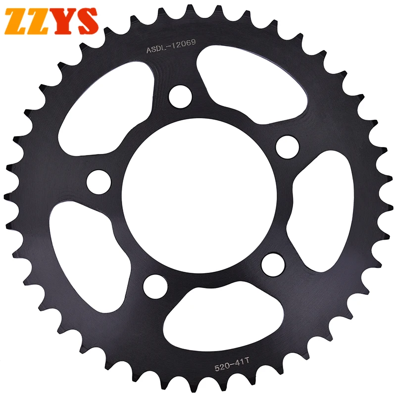 

Заднее колесо шестерни мотоцикла 520 41T для Honda Road CMX300 CMX300A CMX500A Rebel CMX 300 500 2017-2019 CMX500 Rebel 2020