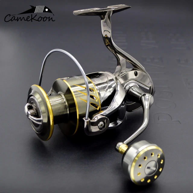 Saltwater Fishing Reel Spinning Sturdy CNC Aluminum Frame 9+1 Stainless  Steel BBs Freshwater Coil