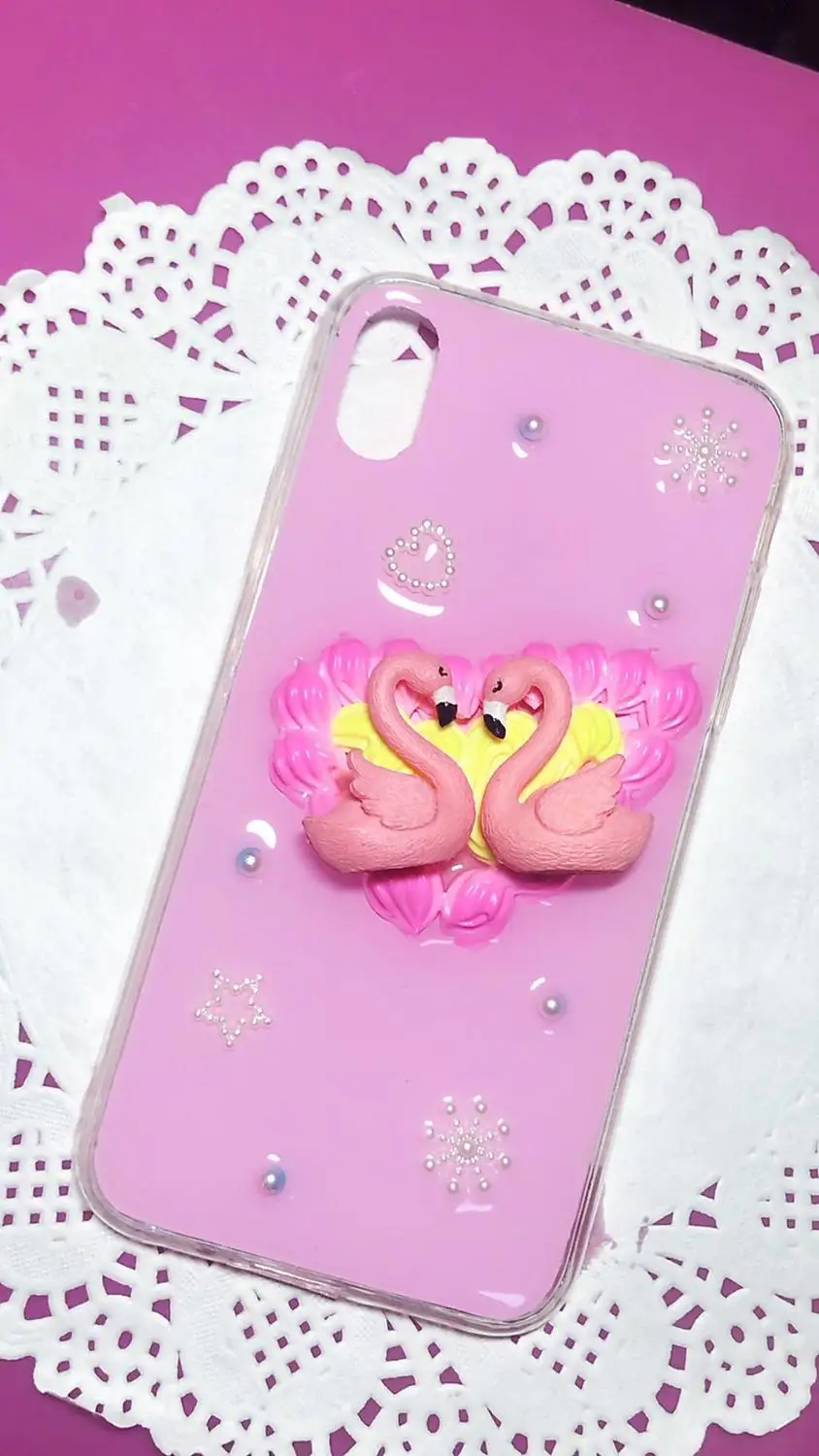 Чехол для телефона swan DIY