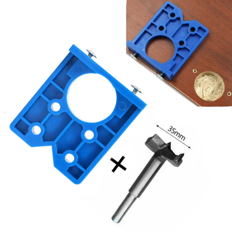 35 мм шкафы двери отверстие локатор шаблон точной деревообрабатывающее шарнирное