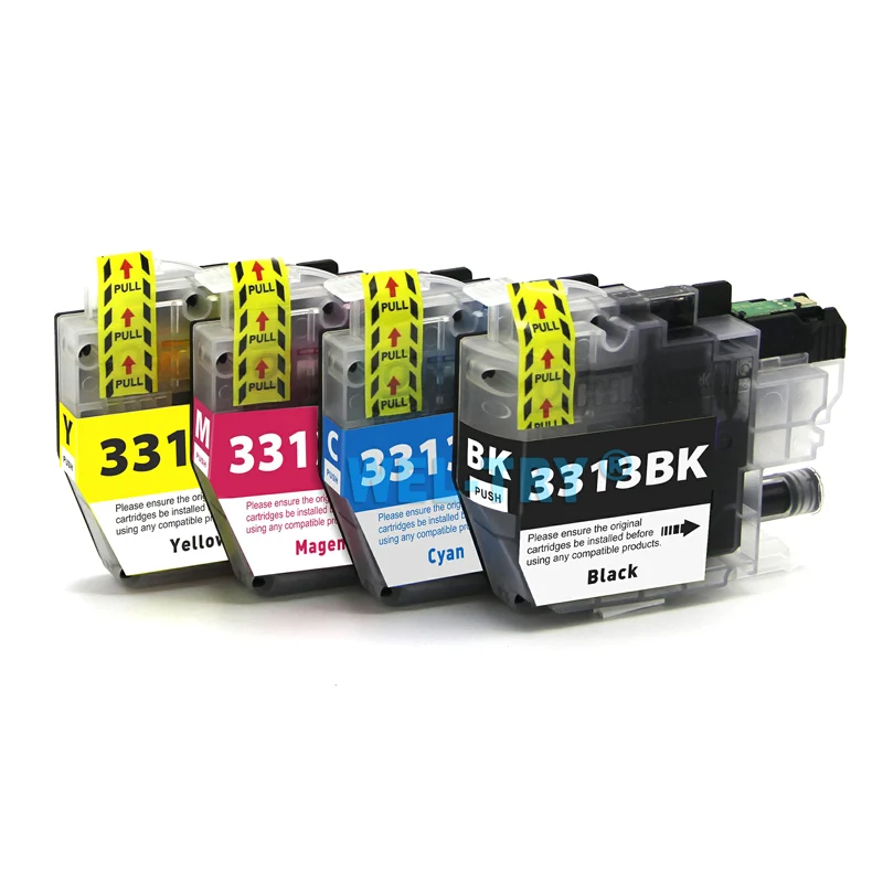 LC3313 ink cartridge for brother DCP-J772DW MFC-J491DW MFC-J890DW, full ink with chips