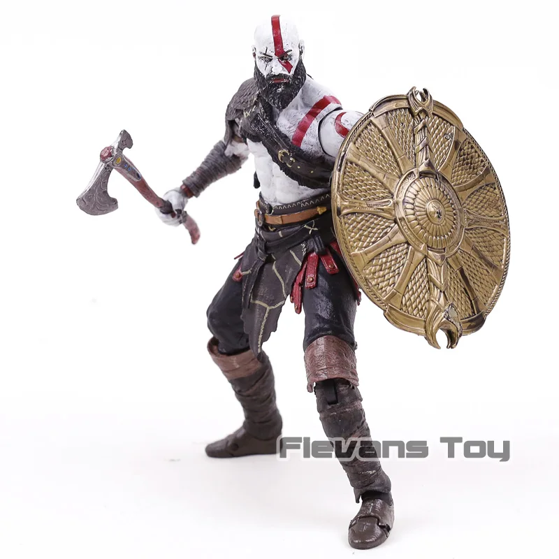 Фигурка NECA PS4 God of War Kratos ПВХ экшн-фигурка в масштабе 7 дюймов Коллекционная модель
