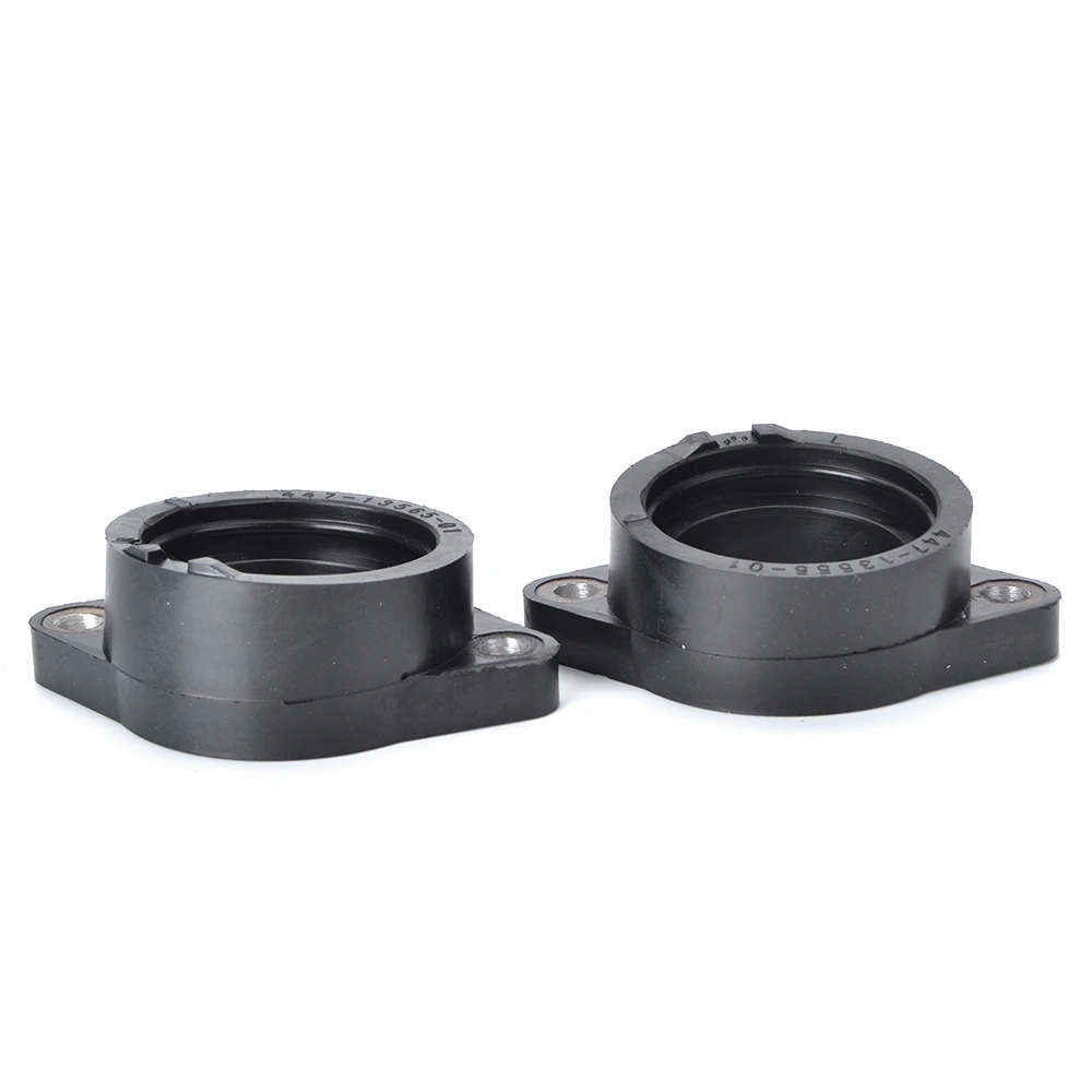 2PCS Motorcycle Carburetor Interface Adapter Intake Insulator Connector For Yamaha XS650 TX650