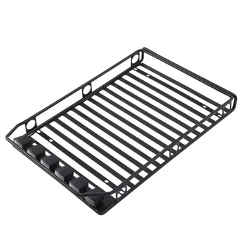 

Metal Roof Rack Luggage Carrier Metal Roof Rack Luggage Carrier with LED Light for 1/10 RC Car RC4WD